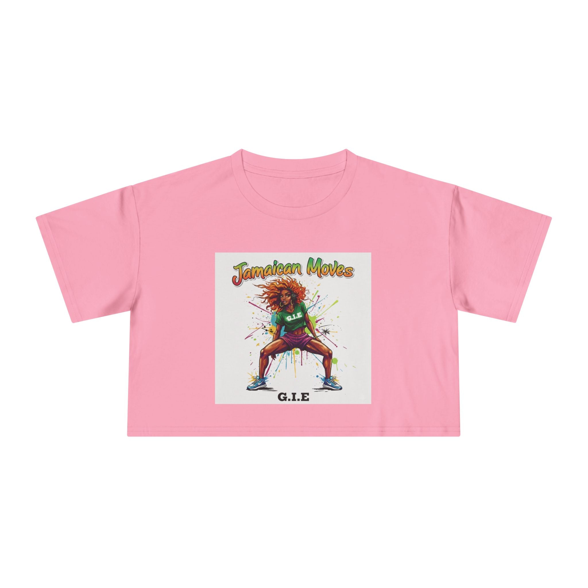 Jamaican Moves Crop Tee by G.I.E.